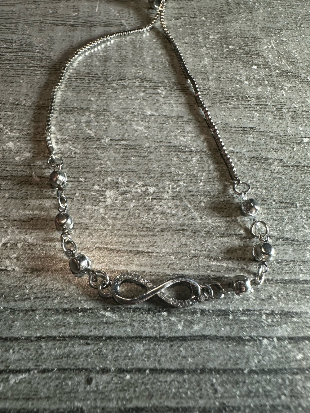 Infinity adjustable bracelet brand new‎